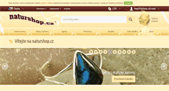 Desktop Screenshot of naturshop.cz