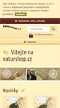 Mobile Screenshot of naturshop.cz